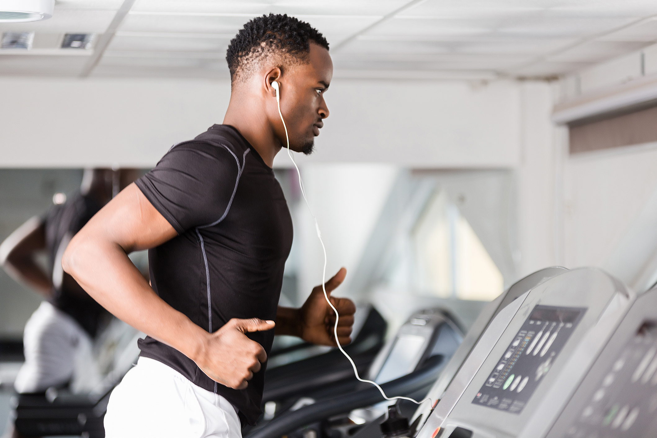 Man at the Gym